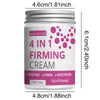 4 in 1 Firming Cream with Ginger, Aloe Vera and Coffee Extracts - Moisturizing Body Firming Cream for Abdomen, Arms and Legs