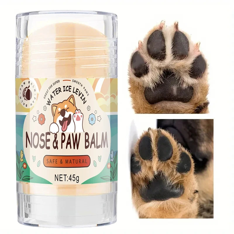 45g Pet Paw Care Cream, Rich in Natural Plant Ingredients Such as Shea Butter and Coconut Oil, Gently Moisturizes and Quickly Relieves Dry Paws, and Cares for the Health of Pet Paws