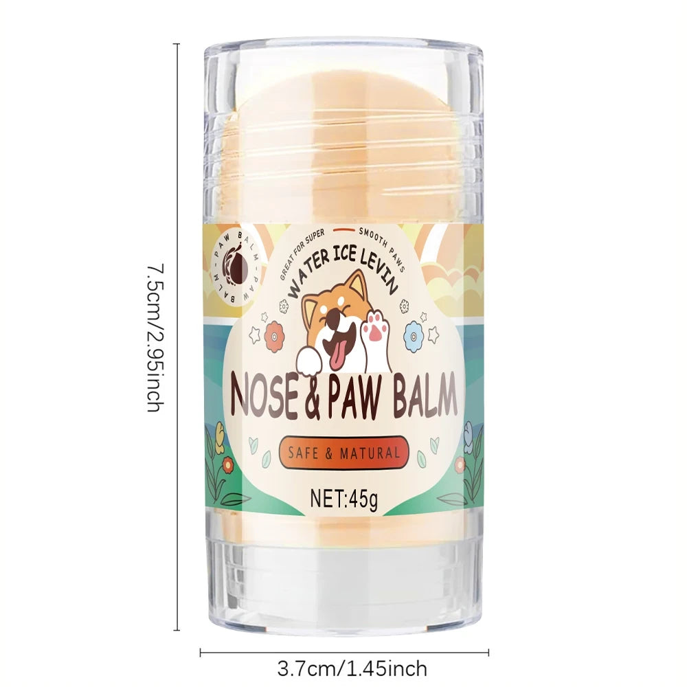 45g Pet Paw Care Cream, Rich in Natural Plant Ingredients Such as Shea Butter and Coconut Oil, Gently Moisturizes and Quickly Relieves Dry Paws, and Cares for the Health of Pet Paws
