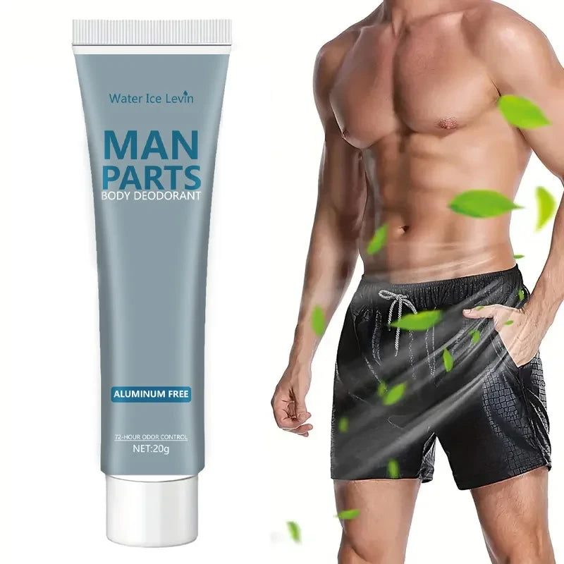 Men's Private Fragrance Cream for Private Parts and Underarms Cleansing Deodorant and Body Fragrance Treatment Cream