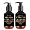 Keratin Leave-In Conditioner with Biotin & Collagen - Repairs Damaged Hair for Deep Moisture, Softness & Shine, Hair Treatment.