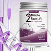 2-Minute Facial Lift Day & Night Cream with Retinol, Hyaluronic Acid & Collagen - Moisturizing Lotion Suitable for All Light Skin Tones, Fragrance-Free, Absorbs in 2 Minutes