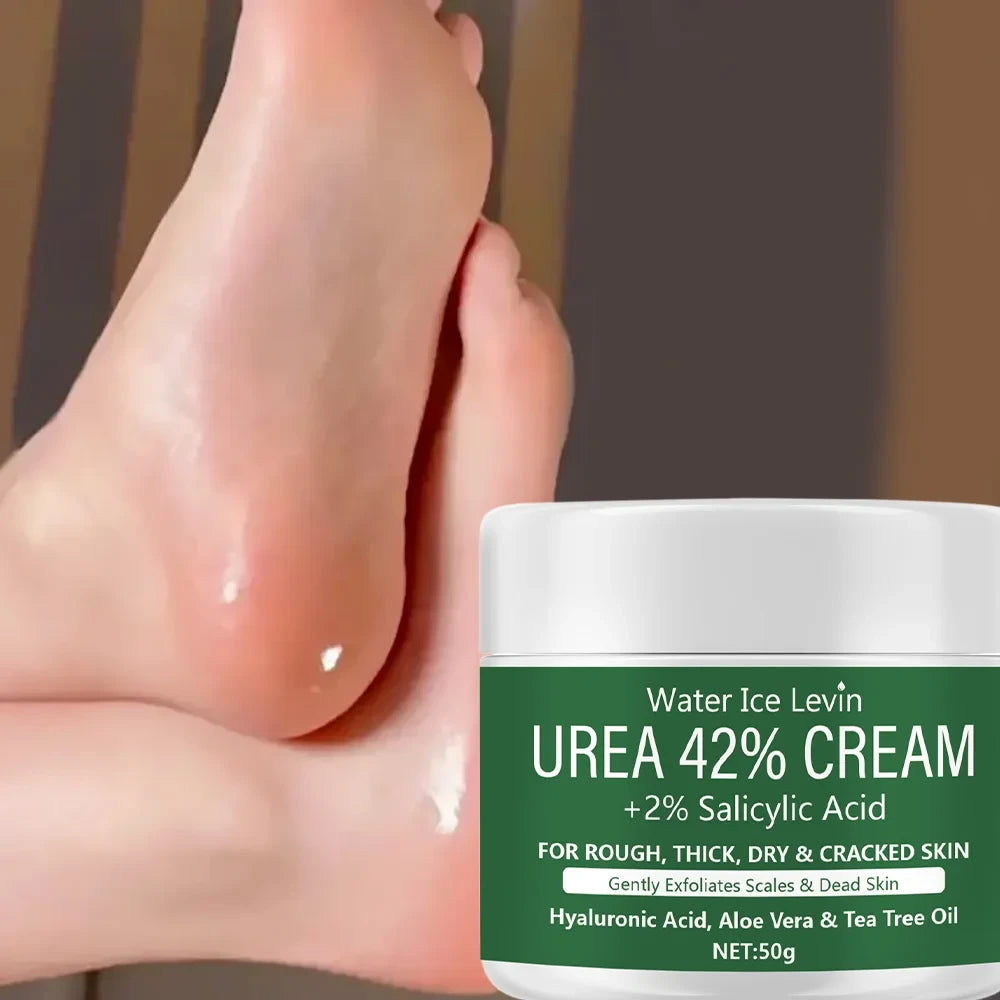 New 42% Urea Cream + 2% Salicylic Acid Foot and Hand Moisturizer, Deep Moisturizer and Nourishing Moisturizer