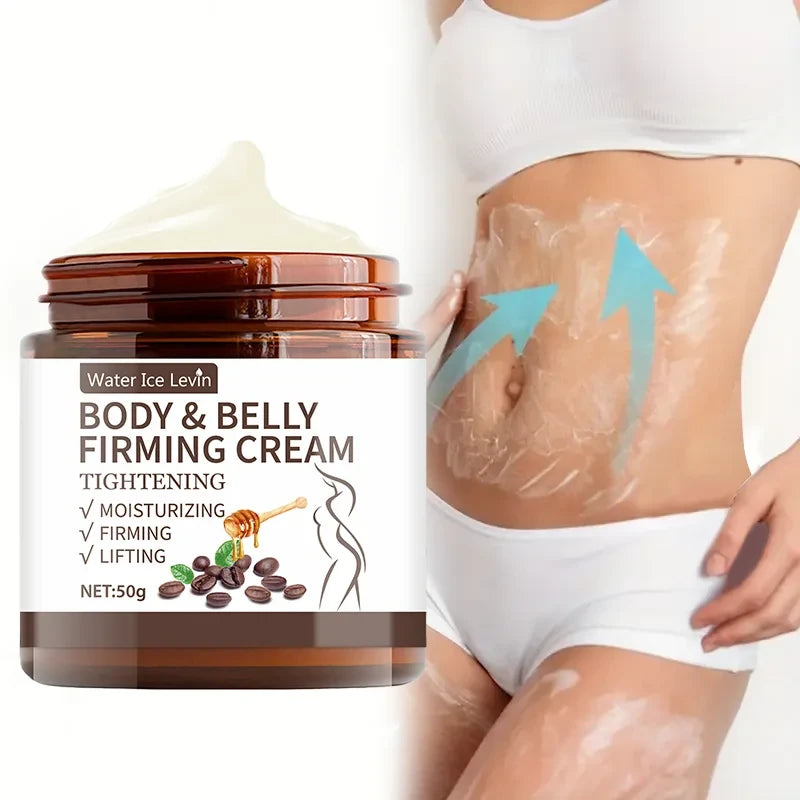 Abdominal Control Firming Cream - 60g, Deep Moisturizing and Hydrating with Plant Extracts, Alcohol-Free, Suitable for All Skin Types, Fragrance-Free, Enhances Skin Elasticity