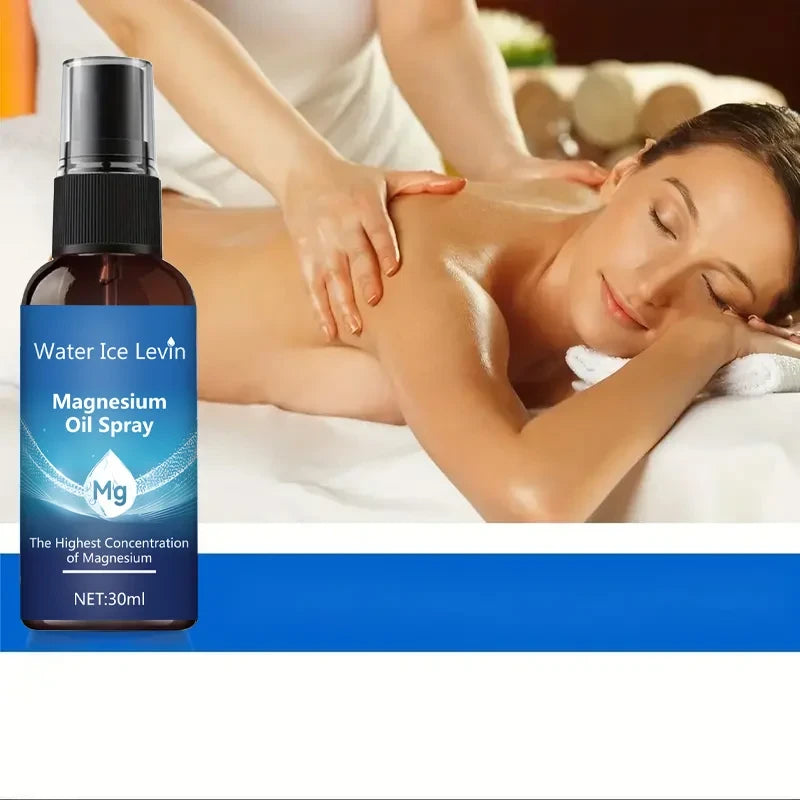 Magnesium Oil Spray Face and Body Skin Care Essential Oil Moisturizing Massage Essential Oil