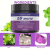Purple Tooth Cleaning Powder - Sulfate-Free, Deep Cleaning and Polishing, Whitens Teeth in 5 Days, Portable for Daily Use and Travel