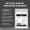 100g Hair Fibers Keratin Hair Building Fiber Powder Instant Hair Growth Thickening Fiber Refill Bag Bald Extension Care Product