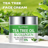 CLAFACES Tea Tree Oil Face Cream Anti-Aging and Freckle Removal Daily Facial Care Cream with Natural Ingredients