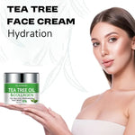 CLAFACES Tea Tree Oil Face Cream Anti-Aging and Freckle Removal Daily Facial Care Cream with Natural Ingredients