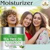 CLAFACES Tea Tree Oil Face Cream Anti-Aging and Freckle Removal Daily Facial Care Cream with Natural Ingredients