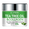 CLAFACES Tea Tree Oil Face Cream Anti-Aging and Freckle Removal Daily Facial Care Cream with Natural Ingredients