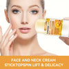 LGRAMER Turmeric Vitamin C Neck Cream Stick Face Cream Stick Anti-Aging Lightens Spots and Wrinkles Whitening