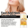 LGRAMER Turmeric Vitamin C Neck Cream Stick Face Cream Stick Anti-Aging Lightens Spots and Wrinkles Whitening
