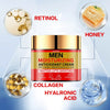 LGRAMER Men's Face Cream: Hydrates and Moisturizes, Resists Aging, Fades Spots, Smooths Wrinkles, Suitable for All Skin Types