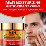 LGRAMER Men's Face Cream: Hydrates and Moisturizes, Resists Aging, Fades Spots, Smooths Wrinkles, Suitable for All Skin Types