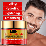 LGRAMER Men's Face Cream: Hydrates and Moisturizes, Resists Aging, Fades Spots, Smooths Wrinkles, Suitable for All Skin Types