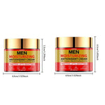 LGRAMER Men's Face Cream: Hydrates and Moisturizes, Resists Aging, Fades Spots, Smooths Wrinkles, Suitable for All Skin Types