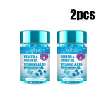 Magic Hair Vitamin Capsule Keratin Oil Fast Restore Hair Soft Smooth Shiny Deep Moisturizer Frizzy Dry Scalp Hair Care Products