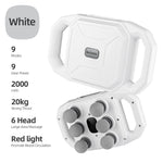 Fascia Gun 42-heads Deep High Frequency Vibration 42mm Wireless Waist and Back Massager Body Relaxation Shoulder Calf Massager