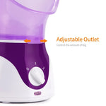 50ML Facial Steamer Nano Steamer Hot Sprayer Face Humidifier Skin Moisturizing Pores Cleansing Skin Deep Hydration Control Oil