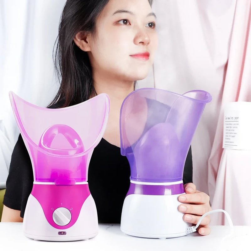 50ML Facial Steamer Nano Steamer Hot Sprayer Face Humidifier Skin Moisturizing Pores Cleansing Skin Deep Hydration Control Oil