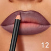 6-Color Waterproof Matte Lip Liner - Long-Lasting, Non-Transfer Formula, Matte Finish, 6 Versatile Shades