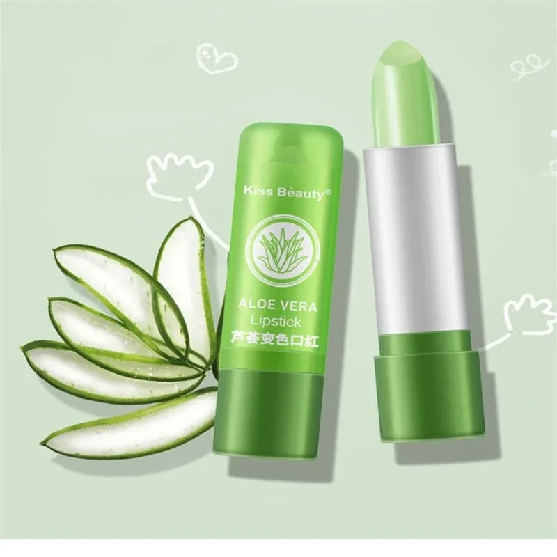 1PC Moisturizing Aloe Color Changing Lipstick Long Term Moisturizing.....