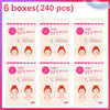 40Pcs/10Sheets V Lift Face Sticker Invisible Makeup Adhesive Lift Face Tape Slim Patch Breathable Sticker Lifting Tighten Chin