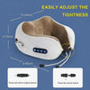 Electric Neck Massager With Heat Vibration 3D Kneading Shiatsu Massage U Shaped Pillow For Shoulder Cervical Pain Relief Fatigue