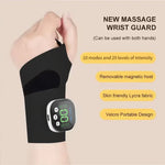 Electric Cordless Wrist Massager Vibration Relieves Tenosynovitis Massager Wrist Brace Support For Carpal Tunnel Fatigue Relief