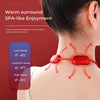 2025 Mini Portable Hanging Neck Massager With Heat Electric EMS TENS Pulse Hot Compress Smart Cervical Spine Massager Shoulder
