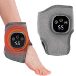 2026 New Electric Cordless Ankle Massager Hot Compress Ankle Foot Brace Wrap Warmer Wrist Tenosynovitis Vibration Relaxation