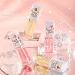 White Peach And Honey Lip Oil Soothes Dry Moisturizes And Does Not Fade Lovely Big Brush Head Lip Gloss