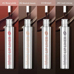 Magic Peel Off Lip Cosmetic Matte Lip Liner Pencil Long Lasting Waterproof Smudge Proof Transfer Proof Peel Off Lip Stain Tattoo