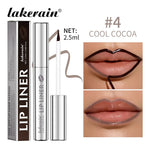 Magic Peel Off Lip Cosmetic Matte Lip Liner Pencil Long Lasting Waterproof Smudge Proof Transfer Proof Peel Off Lip Stain Tattoo