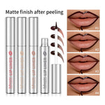 Magic Peel Off Lip Cosmetic Matte Lip Liner Pencil Long Lasting Waterproof Smudge Proof Transfer Proof Peel Off Lip Stain Tattoo