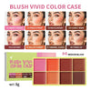Curve Case Cream Eyebrow Cream Blush Highlighter Palette Matte Shimmer Finishes Shadow Tones Long-Lasting Cosmetics