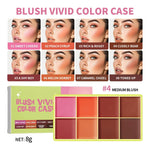 Curve Case Cream Eyebrow Cream Blush Highlighter Palette Matte Shimmer Finishes Shadow Tones Long-Lasting Cosmetics