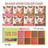 Curve Case Cream Eyebrow Cream Blush Highlighter Palette Matte Shimmer Finishes Shadow Tones Long-Lasting Cosmetics