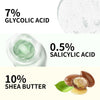 Lakerain Exfoliating Body Stick Multiple Glycolic Acid Cleaning Long-lasting Moisturizing Nourishing Smoothing Skin Care
