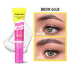 Brow Lamination Gel With Comb Super Lift Brow Glue Long Lasting Strong Hold Clear Gel For Defined Eyebrow Makeup