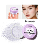 Lakerain Delicate Setting Powder Lasting Without Shedding Makeup Control Oil Locking Moisture Create Zero Pore Base Makeup