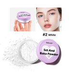 Lakerain Delicate Setting Powder Lasting Without Shedding Makeup Control Oil Locking Moisture Create Zero Pore Base Makeup