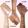 8 Shade Cream Concealer Palette Waterproof Full Coverage Multi-Function Cream Blemishes & Cover Long-Lasting Korean Makeup