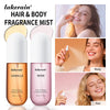 1/2 Pcs Vanilla Rose Fragrance Spray Hair & Body