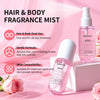 1/2 Pcs Vanilla Rose Fragrance Spray Hair & Body