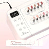 Professional UV LED Nail Lamp Nail Lamp with 63 Beads and Display Auto Sensor and 4 Timer Settings Gel Curing Lamp for home use