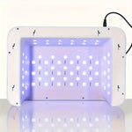 Professional UV LED Nail Lamp Nail Lamp with 63 Beads and Display Auto Sensor and 4 Timer Settings Gel Curing Lamp for home use