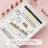 Professional UV LED Nail Lamp Nail Lamp with 63 Beads and Display Auto Sensor and 4 Timer Settings Gel Curing Lamp for home use
