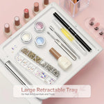Professional UV LED Nail Lamp Nail Lamp with 63 Beads and Display Auto Sensor and 4 Timer Settings Gel Curing Lamp for home use